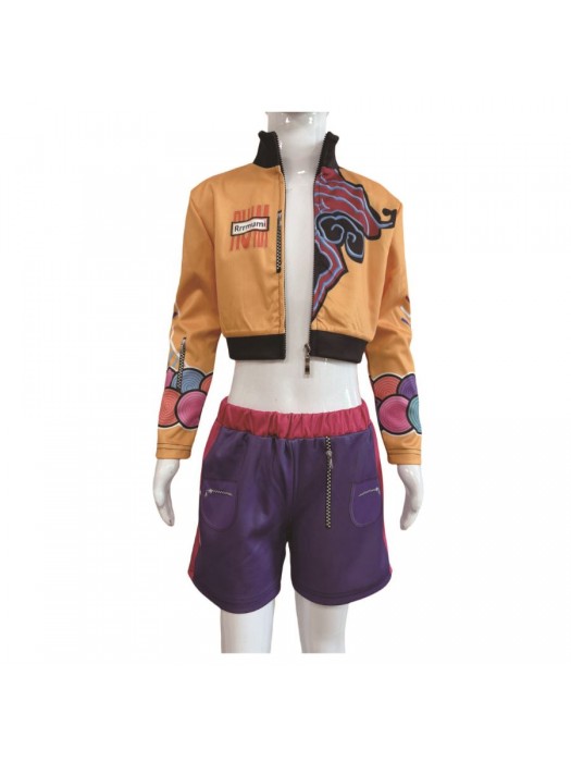 Simil Korean Pop Coreano Performance Hunter Vestito P Dress DEMON031